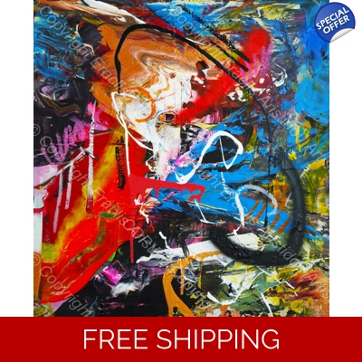 Abstract Expressionism Hold On